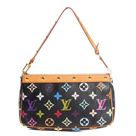 louis vuitton multi colour pochette|Louis Vuitton multicolor monogram.